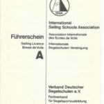 Association of German Sailing Schools Sailing Certificate issued by Association of German Sailing Schools (Verband Deutscher Segelschulen)